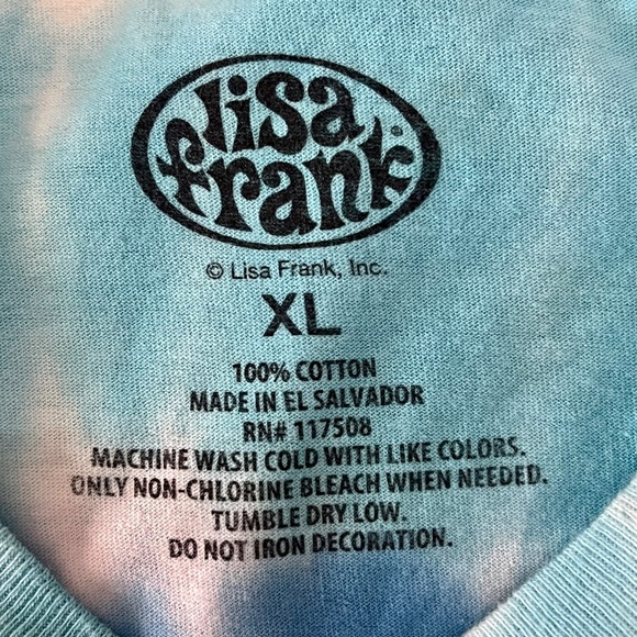 Lisa Frank vintage tye dye t shirt size XL READ - Picture 7 of 7